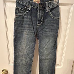 BOY'S WRANGLER 20X VINTAGE BOOTCUT SLIM FIT JEAN - SIZE 14 SLIM
